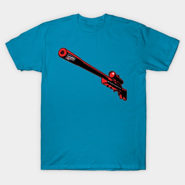 Punchado Sniper Rifle Blank Text, v. Code Red T-Shirt by punchado